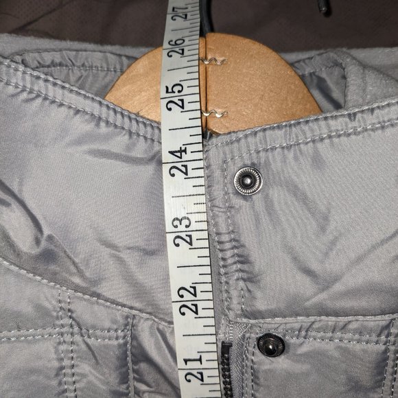 KORET WOMEN'S WINTER COAT & VEST Small S Light Blue Gray Jacket Fleece Soft Warm - Picture 9 of 10